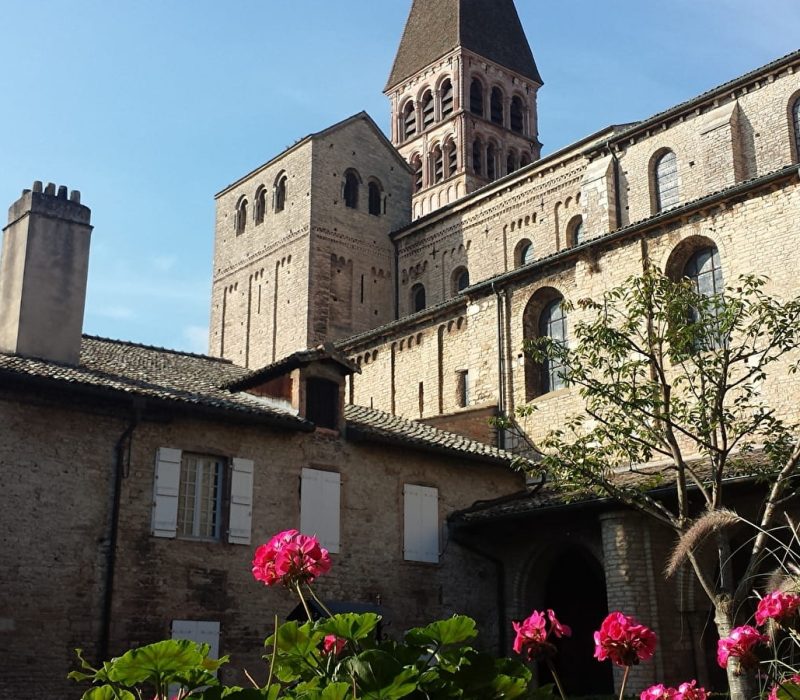 Domaine Kaet - visite Abbaye Saint-Philibert à Tournus